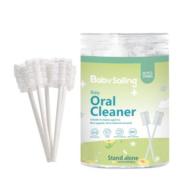 Cleaner - Paper Handle Gauze Tongue Toothbrush - Soft and Comfortable Cleaning Supplies for Home, Travel, Hotel, and Outdoors
