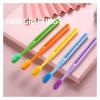 5 Pcs Multi Color Soft Bristle Toothbrush Couple Family Effective Cleaning view 2