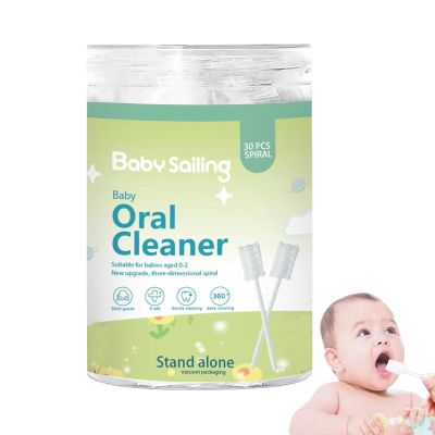 Mouth Cleaner,Paper Handle Gauze Toothbrush - Safe Cleaning Accessory for Outdoors, Travel, and Home