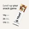 Huuel Complete Nutrition Bar Chocolate Chip Cookie Dough 12 x 55g High Protein Plant-Based Snack Bars | Low Sugar, High Fibre, Vegan, Under 200 Calories view 3