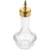 Ciieeo Glass Cocktail Mixer 30Ml Vintage Bitters Bottle with Golden Lid for Bartenders and Cocktail Garnish Preparation view 1