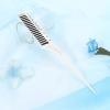 Acouto Teasing Comb, Lightweight ABS 3 Row Hair, Ergonomic Handle and Precision Tail for Professional Use (White) view 1