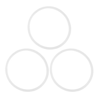 MAGICLULU Bento Lunch Box Silicone Seal Rings 3Pcs 12Cm Inner Diameter Microwave Safe Leakproof Gaskets for Food Containers