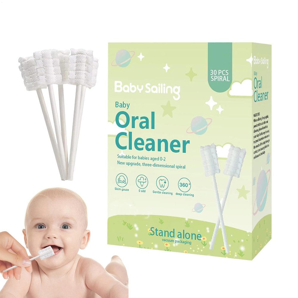 Gauze Toothbrush,Paper Handle Gauze Tongue Toothbrush - Three-Dimensional Texture Cleaning Tool for Travel, Home, and Outdoors
