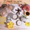 Thank You Gifts for Women Appreciation Gift Basket Sunflower Candle Glass Cup Crochet Decor Unique Set for Coworkers Teacher Employee Volunteer Social Worker Paraprofessional Appreciation view 3