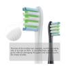 10PCS Electric Toothbrush HeadsCompatible for Oclean Models X Pro Elite,Flow,F1,Air 2(10 Black) view 2