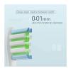 10PCS Electric Toothbrush HeadsCompatible for Oclean Models X Pro Elite,Flow,F1,Air 2(10 Black) view 3