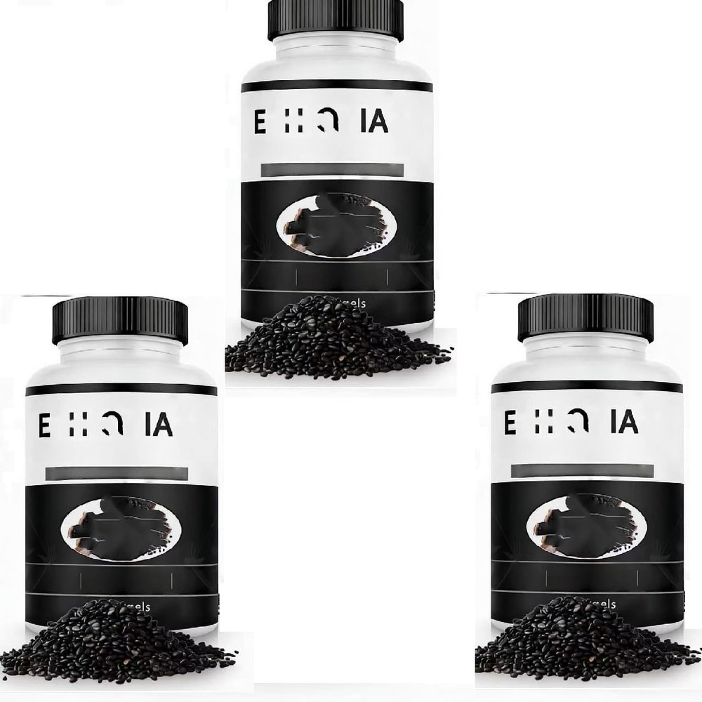 Black Seed Oil |4.64%| Non-Gmo, Gluten-Free,60pcs ,3pcs
