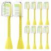 10Pack Toothbrush Replacement Heads Compatible for Philips One Series Sonicare(Mango Yellow) view 1