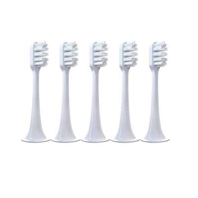 5/8/10PCS Replacement Toothbrush HeadsCompatible for Xiaomi T300 T500 Sonic Electric Teeth Brush Soft Teethbrush Nozzles(5 White Soft)