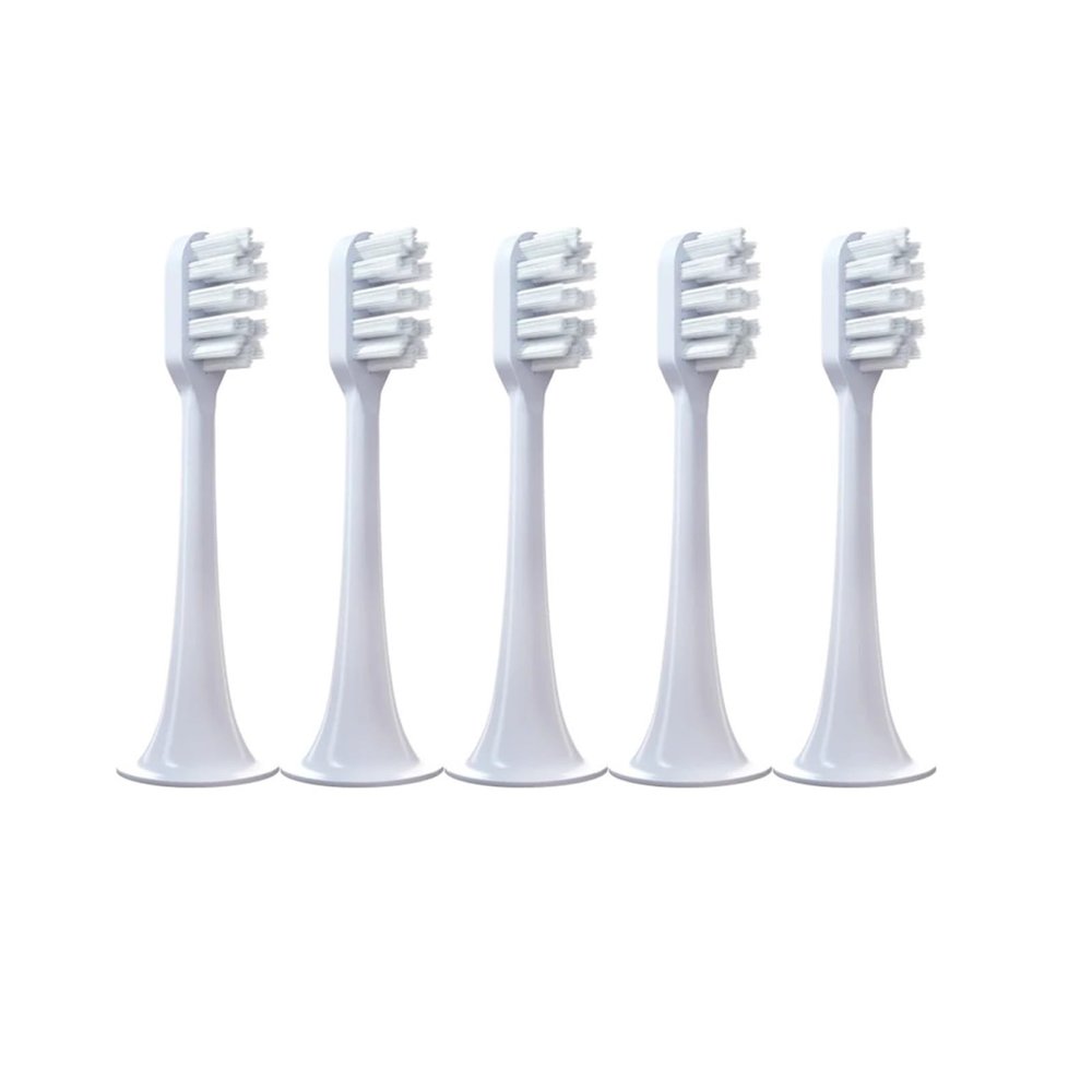 5/8/10PCS Replacement Toothbrush HeadsCompatible for Xiaomi T300 T500 Sonic Electric Teeth Brush Soft Teethbrush Nozzles(5 White Soft)