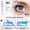 Progressive Multifocal Reading Glasses for Men and Women, Sporty Design Computer Readers, Flexible Anti-Blue Light Readers(Transparent/Gray,3.0x) view 4