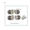 10sets Eyeglasses Hinge 3mm 5mm 8mm Width Hinge Repair Broken Glasses Plastic Eyewear Replacement Accessories(4P3 10sets) view 2