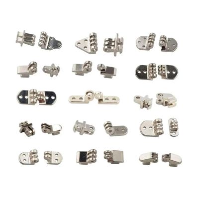 10sets Eyeglasses Hinge 3mm 5mm 8mm Width Hinge Repair Broken Glasses Plastic Eyewear Replacement Accessories(HS106 10sets)