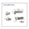 10sets Eyeglasses Hinge 3mm 5mm 8mm Width Hinge Repair Broken Glasses Plastic Eyewear Replacement Accessories(HG0988 10sets) view 2