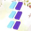 HOMSFOU 6pcs Foot Care Dead Skin with Ergonomic Design and Pu Material for High-Heel Enthusiasts, Effective Foot Scrubber Stone to Increase Blood Flow and Exfoliate Hard Skin Random Color view 4