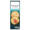Rosemary Crackers, Crisp & Savoury, Vegetarian, 185g, Pack of 2 view 3
