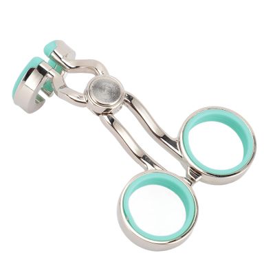 Contact Lenses Wearing Aids Stainless Steel Enhanced Precision Eyelid Stretcher for Seamless Usage on the Go (Green)