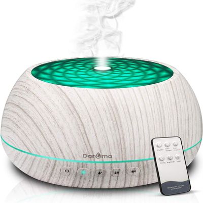 1000ML Essential Oil Diffuser with Bluetooth Speaker & Remote, 2024 Upgrade Aromatherapy Diffuser,Aroma Diffuse with Music Player Function,Humidifier,LED Light in 7 Colors,Home Office Bedroom