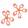 IWOWHERO 2pcs Hand Grip Finger Trainer Guitar Finger Exerciser Easy to Carry Maintain Flexibility Silicone Plastic for Sitting at Your Desk at Work Musicians Athletes view 1