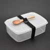 SUPVOX 8pcs Lunch Box Straps Elastic Band for Lunch Box Portable Lightweight Polyester Bento Accessories for Office Picnic Travel view 4