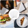 BESPORTBLE 100 Sheets Greaseproof French Fries Paper and Sandwich Wrapping Paper Non-Stick Strong Tear-Resistant for Desserts and Family Gatherings view 3