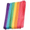 Healifty 200pcs Ice Cream Sticks Craft Making Sticks Assorted Color Dry Without Burrs Natural Wood DIY Leisure Holiday view 1