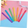 Healifty 200pcs Ice Cream Sticks Craft Making Sticks Assorted Color Dry Without Burrs Natural Wood DIY Leisure Holiday view 4
