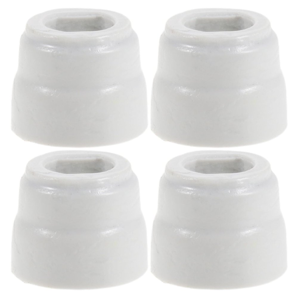 IWOWHERO 4pcs Silicone Leakproof Seal Waterproof Caps Compatible with Philips HX6 Series - Electric Toothbrush Head Maintenance Repair Gasket