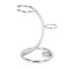 Cryfokt Stainless Steel Modern Safety Barber Straight Blade Barber Straight Blade Razor Stand Fast Drying Hygienic for Shavers Bathroom Organizer (Silver) view 1