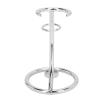 Cryfokt Stainless Steel Modern Safety Barber Straight Blade Barber Straight Blade Razor Stand Fast Drying Hygienic for Shavers Bathroom Organizer (Silver) view 4