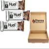 Huuel Complete Nutrition Bar, 55g Bars, High Protein Bar, Plant-Based Protein Bars, Low Sugar, High Fibre, High-Protein Snack with Vegan Choc (3 Bars, Fudge Brownie) view 1