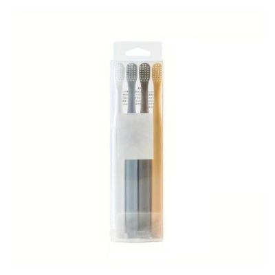 4pcs/Box Toothbrush Soft Bristle Adult Small-Headed Household Manual