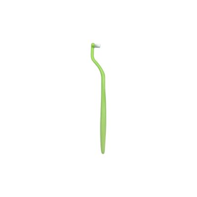 3Pcs Toothbrush Small Head Soft Hair Cleaning Interdental Oral Hygiene Materials(Green)