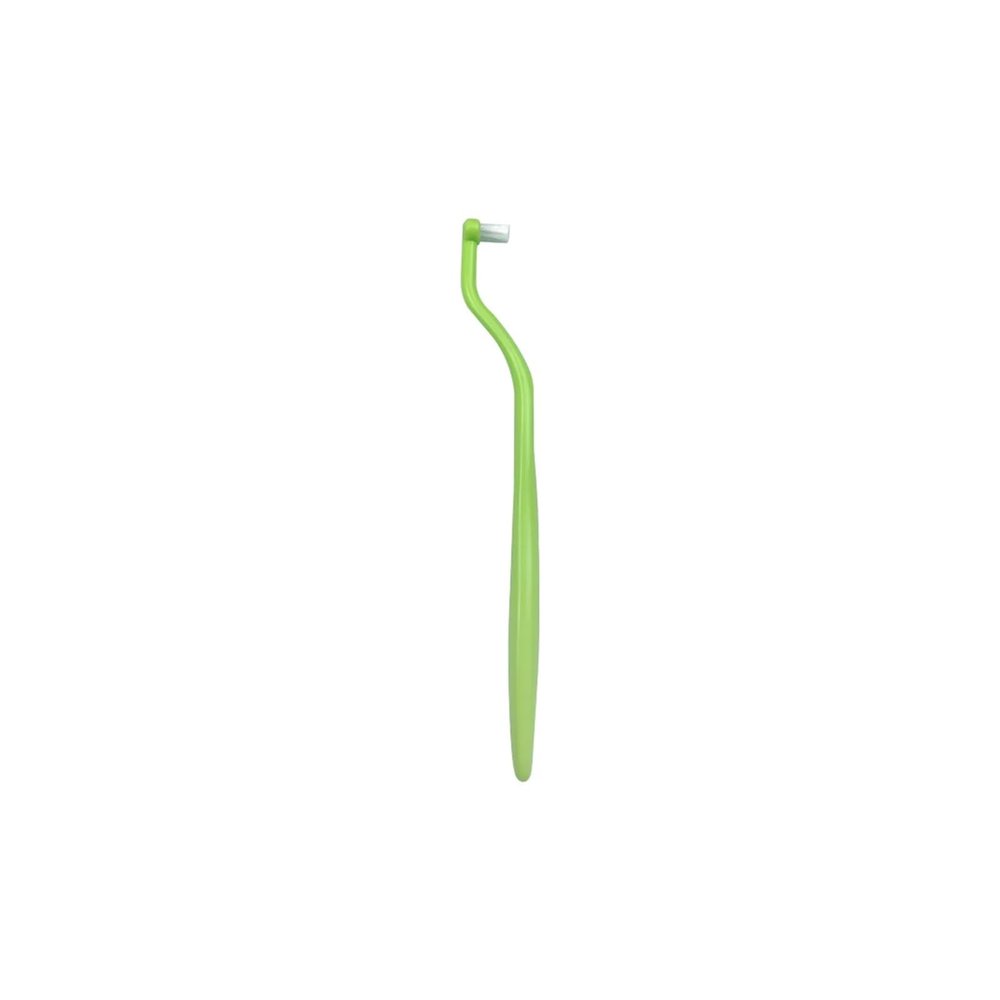 3Pcs Toothbrush Small Head Soft Hair Cleaning Interdental Oral Hygiene Materials(Green)