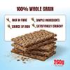 Whole Grain Crispbread Bundle Featuring: 3x High Fibre Wasa Husman (260g each) | Whole Grain Crunchy Rye Crispbreads | High Fibre, Low Fat, Plant Based | Perfect for Breakfast, Lunch & Snack view 4