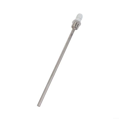 12 NPT Threaded Stainless Steel Thermowell for Temperature Sensors Designed for Long Term Use in Harsh Environments (250mm)
