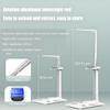 Digital Medical Scale, Professional Physician Scale, Ultrasonic Height and Weight Scale, Body Fat Measuring Instrument, 440lbs Capacity, Height Measurement 90-195cm view 4