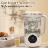 Nut Milk Maker 8 in 1, 1200ml Automatic Soy Milk Maker with Delay Start, Keep Warm, Boil Water and Self-Cleaning, Oat Milk Maker for Almond Milk, Cashew Milk, Juice, Soups, Porridges view 4