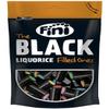 Assorted Black Filled Liquorice Bites Fini 180g Soft Liquorice Sweets with Creamy Filling Vegetarian Candy 3 Pack view 1