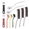 10Pcs Crevice Cleaning Brush Set, Hard Bristle brush Grout Cleaning Brushes - Multi-Purpose Narrow Scrub Brush Kit for Bathroom Tile, Kitchen Sink, Cup, Teapot, Blender & Tight Spac view 1