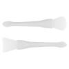 Amosfun 2pcs Seal Wax Stamp Scraper Small Silicone Spatula Portable Removable Residual Wax Particles White for On-the-go Crafting view 1