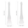 Amosfun 2pcs Seal Wax Stamp Scraper Small Silicone Spatula Portable Removable Residual Wax Particles White for On-the-go Crafting view 2