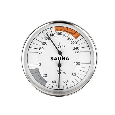 EpheyFIF Automatic Calibration Sauna Thermometer Hygrometer for Reliable Temperature and Humidity Measurements in Sauna