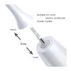 20PCS Replacement Toothbrush HeadsCompatible for SOOCAS X3S/X3U/X5 Electric Tooth Brush Soft Bristle Nozzles(20 Black Soft) view 4