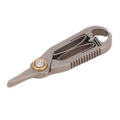Baxnore Professional Nose Hair Scissors Round Tip Safety Nose Hair Trimmer Ti Alloy Nose Hair Grooming Scissors for Eyebrows Beard Facial Hair Trimming Manual Precision Tool for Me