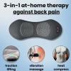 3 in 1 Back Massager, Electric 3-in-1 Back Therapy Massager with Heat, 135Golden Curvature, Spinal Traction, Get Relief from Chronic Back Pain (Gray) view 2