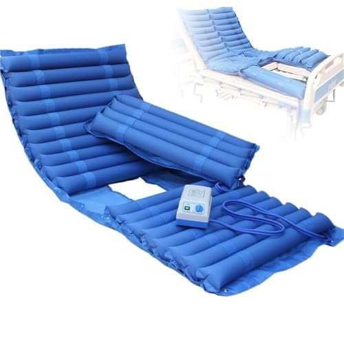 Alternating Pressure Mattress with Silent Air Pump, Adjustable 3 Levels Air Pressure for Bedsore Prevention