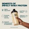 Myprotein Impact Whey Protein Powder | Vanilla - 90 Servings | Up to 23 g Whey Protein Per Serving with BCAAs | Builds Lean Muscle, Speeds Recovery | Low Fat & Carbs | Vegetarian view 2