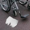 VILLCASE Wheelchair Footrest Heavy Duty Pedal Aluminum Alloy Stable Elevating Footplates Replacement Parts for Elderly Mobility Assistance view 4